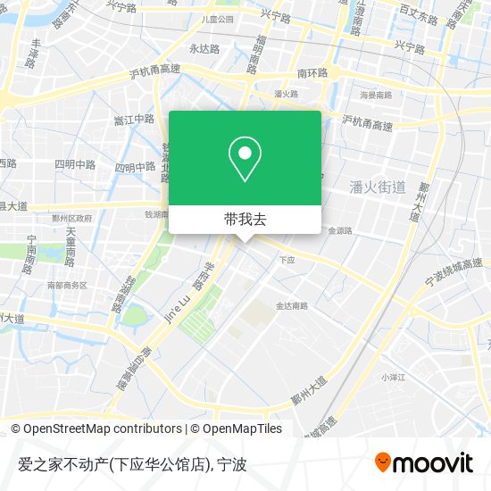 爱之家不动产(下应华公馆店)地图