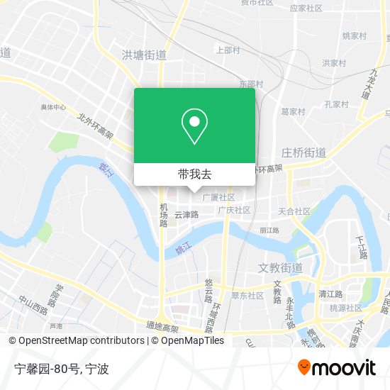 宁馨园-80号地图