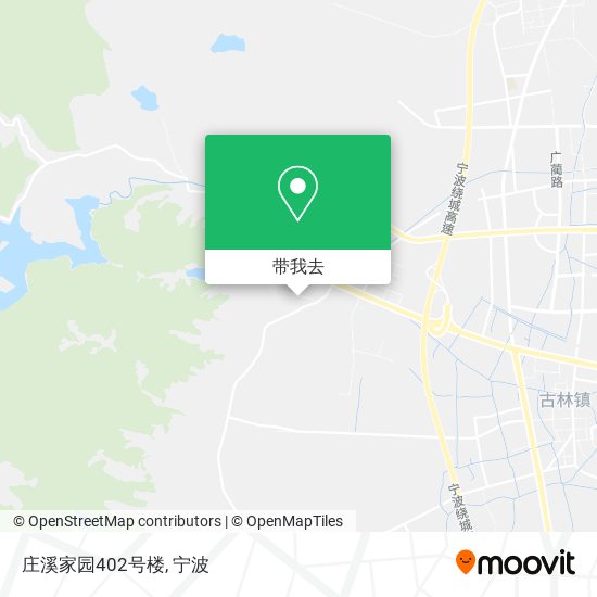 庄溪家园402号楼地图