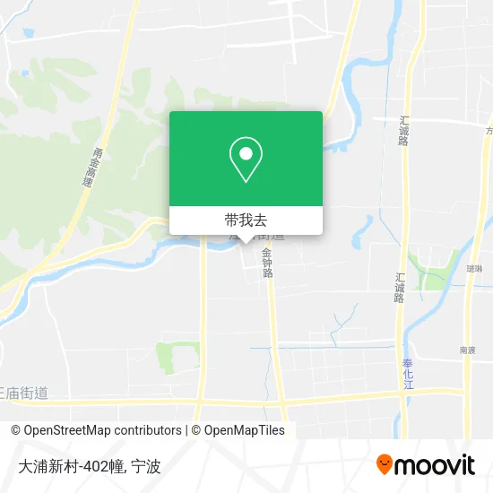 大浦新村-402幢地图