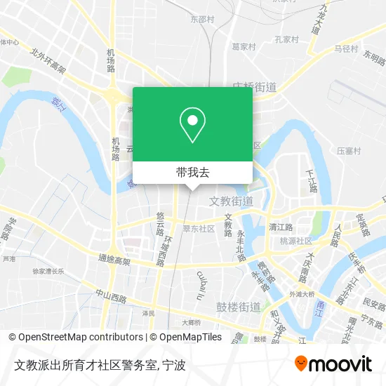 文教派出所育才社区警务室地图