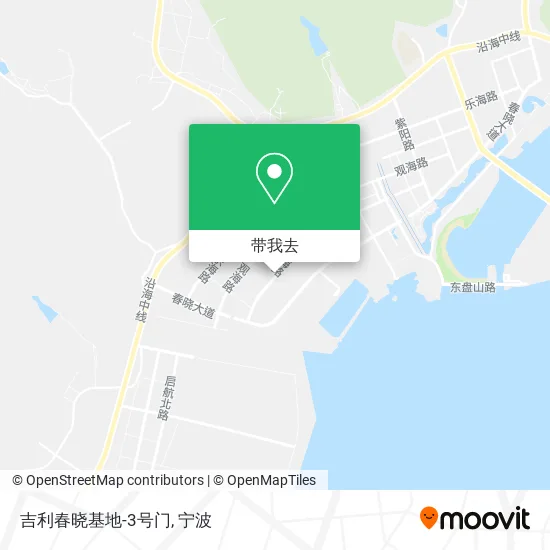 吉利春晓基地-3号门地图
