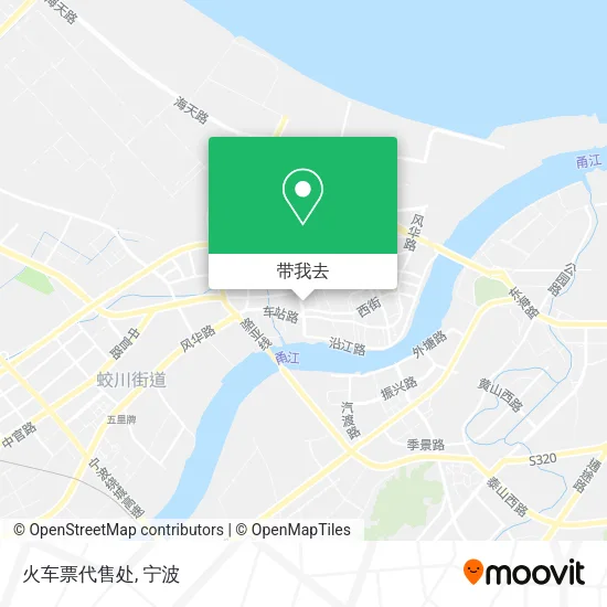 火车票代售处地图