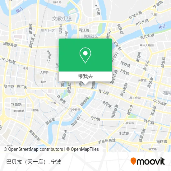 巴贝拉（天一店）地图