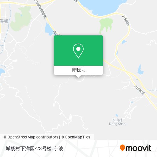 城杨村下洋园-23号楼地图