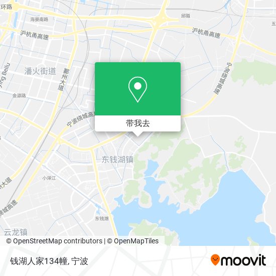 钱湖人家134幢地图