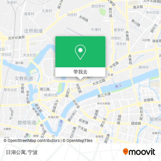 日湖公寓地图