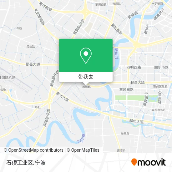 石碶工业区地图