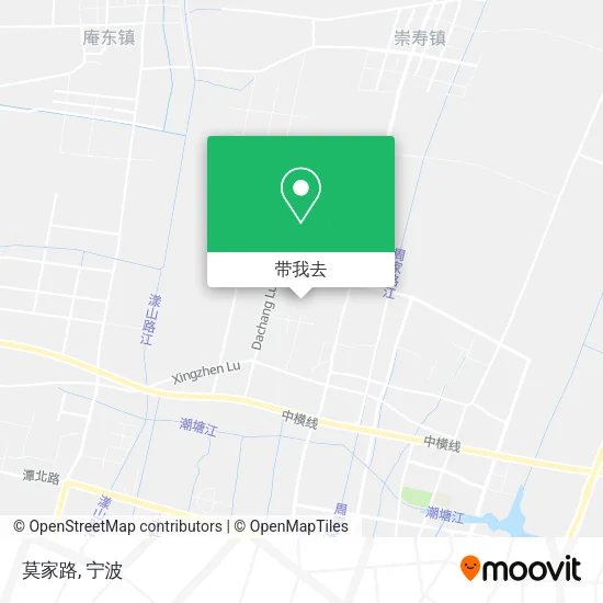 莫家路地图