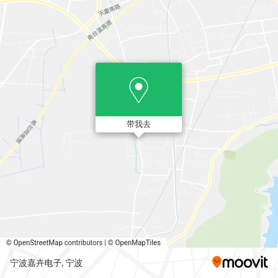 宁波嘉卉电子地图