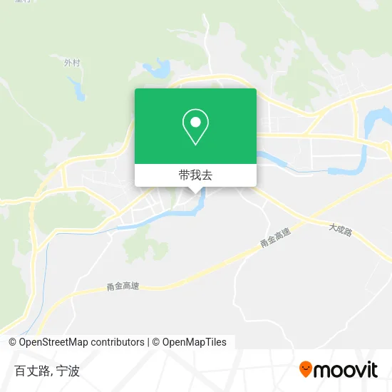 百丈路地图