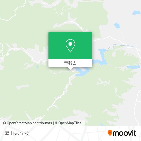 翠山寺地图