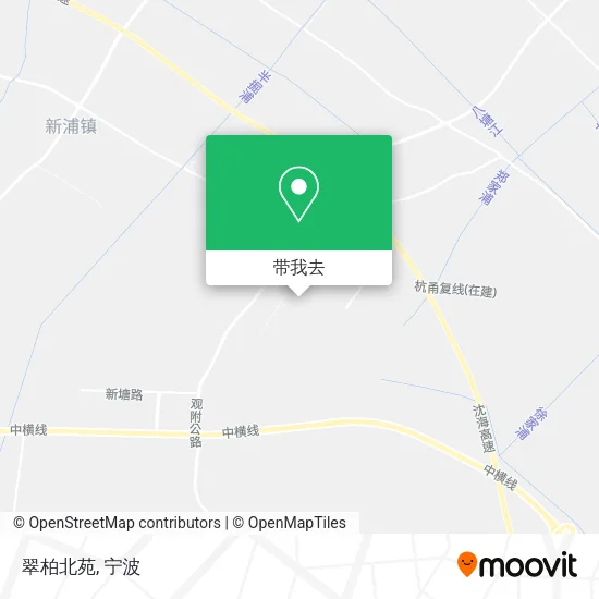 翠柏北苑地图