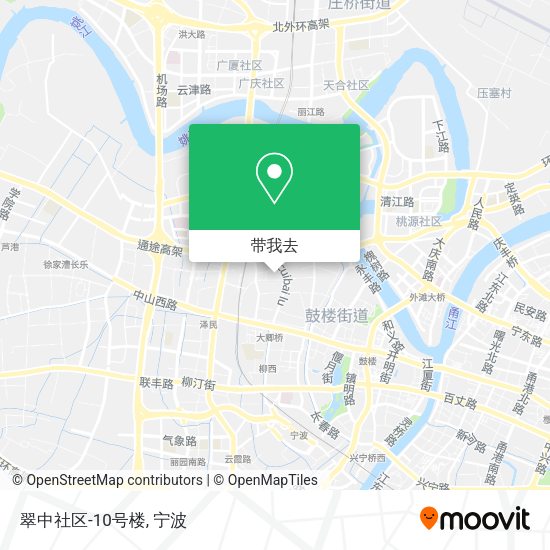 翠中社区-10号楼地图