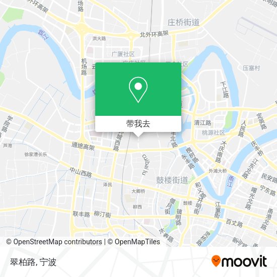 翠柏路地图
