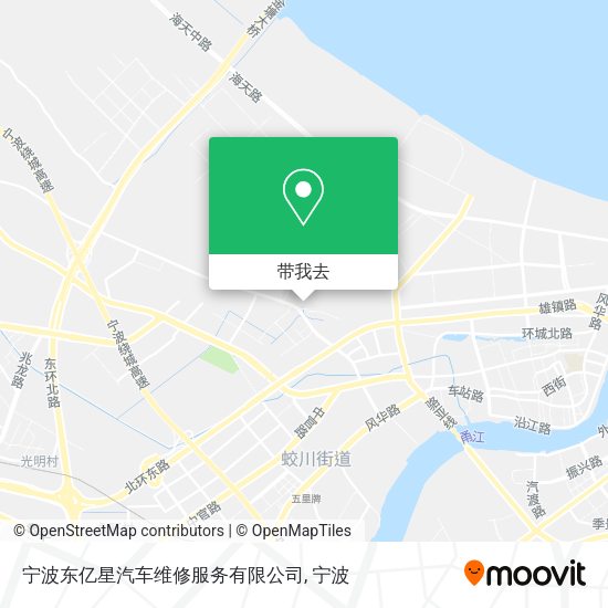 宁波东亿星汽车维修服务有限公司地图