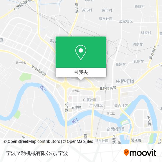 宁波至动机械有限公司地图