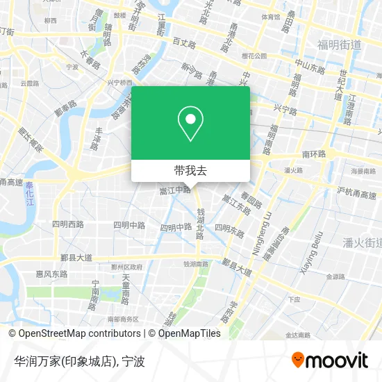 华润万家(印象城店)地图