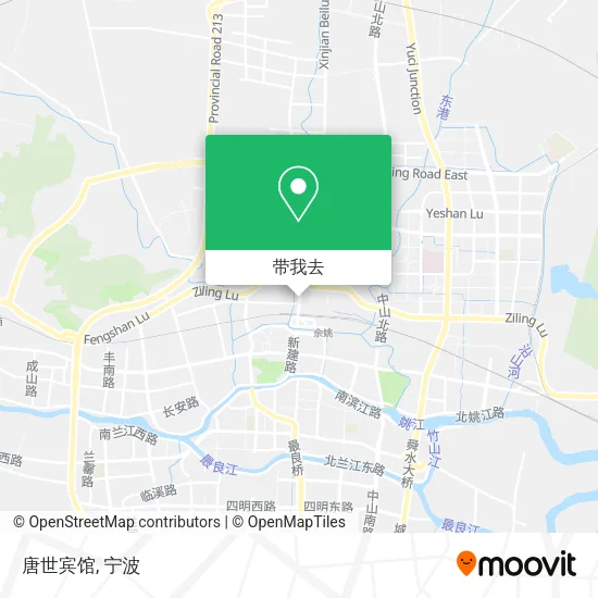唐世宾馆地图