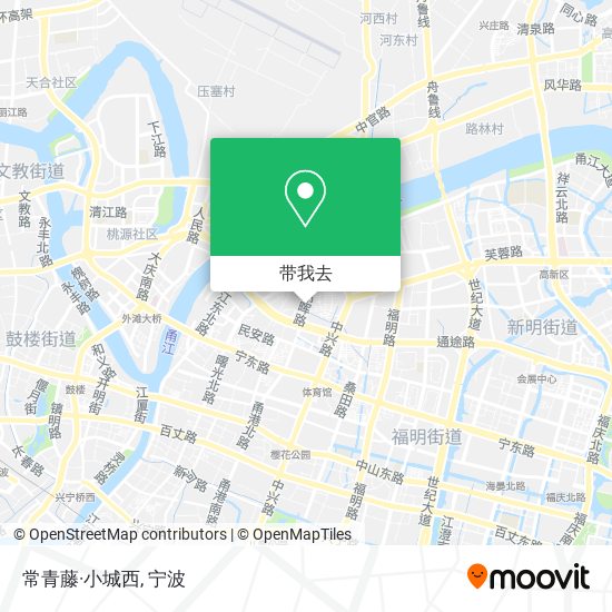 常青藤·小城西地图