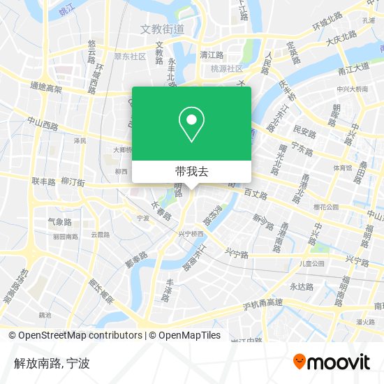 解放南路地图