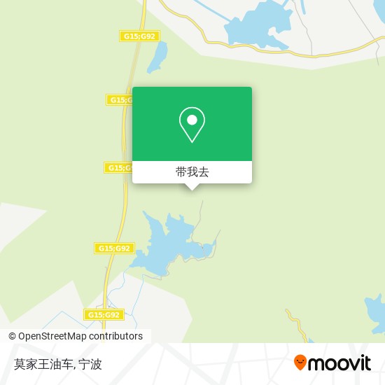莫家王油车地图