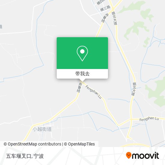 五车堰叉口地图