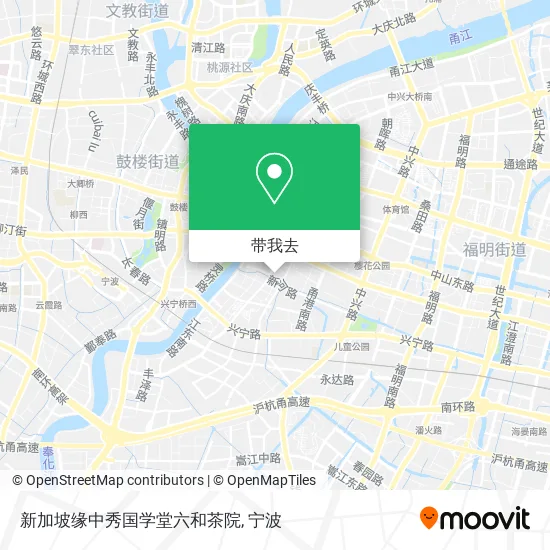 新加坡缘中秀国学堂六和茶院地图