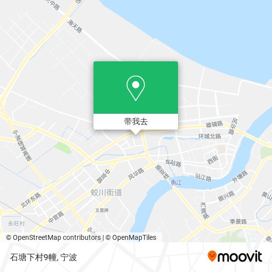 石塘下村9幢地图