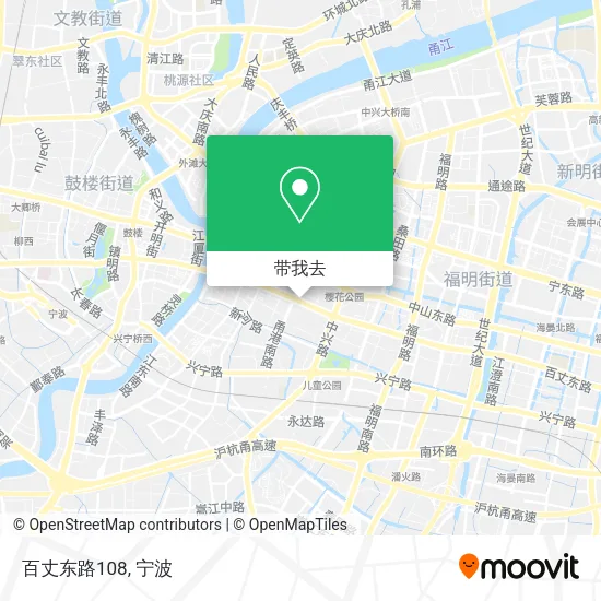 百丈东路108地图