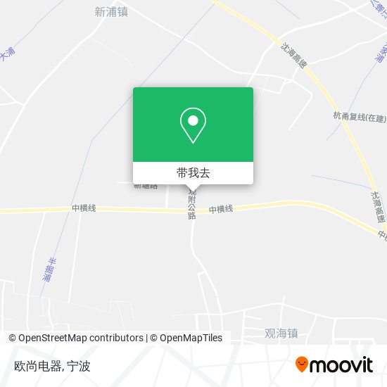 欧尚电器地图