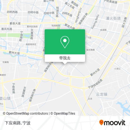下应南路地图