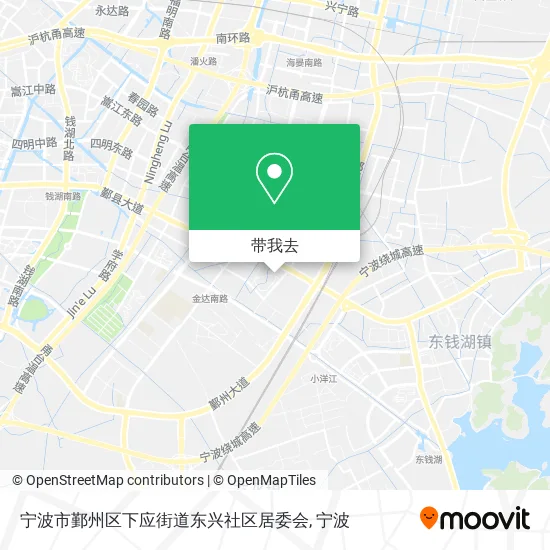 宁波市鄞州区下应街道东兴社区居委会地图