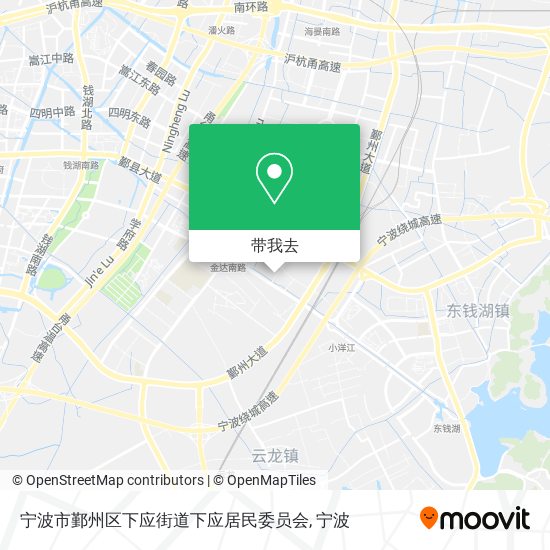 宁波市鄞州区下应街道下应居民委员会地图