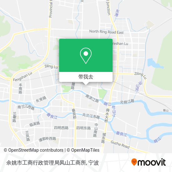 余姚市工商行政管理局凤山工商所地图