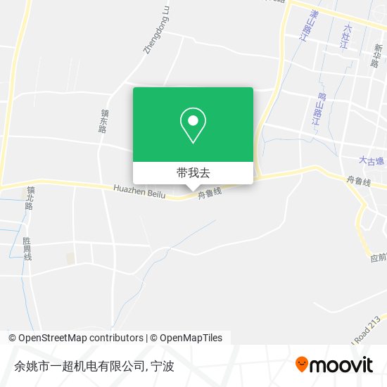 余姚市一超机电有限公司地图