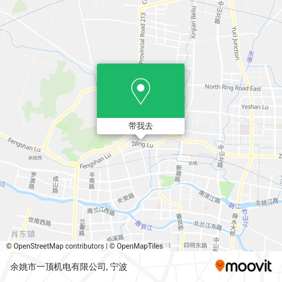余姚市一顶机电有限公司地图