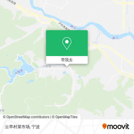 云旱村菜市场地图