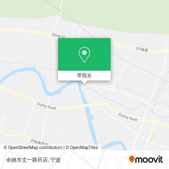 余姚市丈一路药店地图