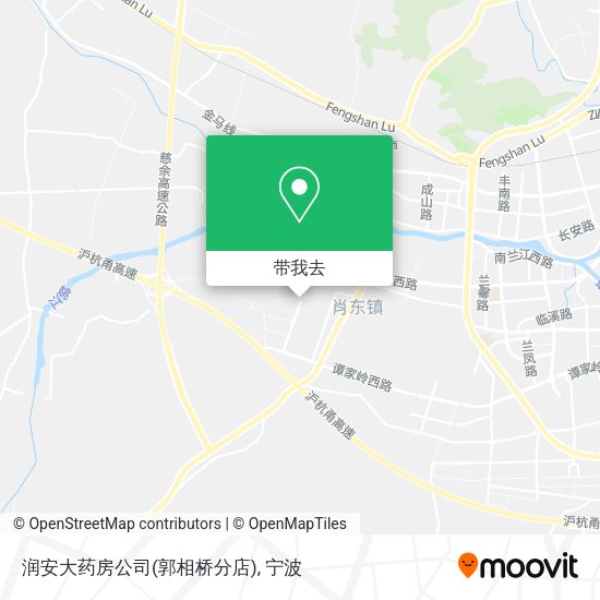 润安大药房公司(郭相桥分店)地图