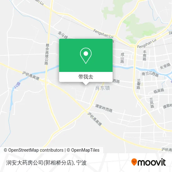 润安大药房公司(郭相桥分店)地图