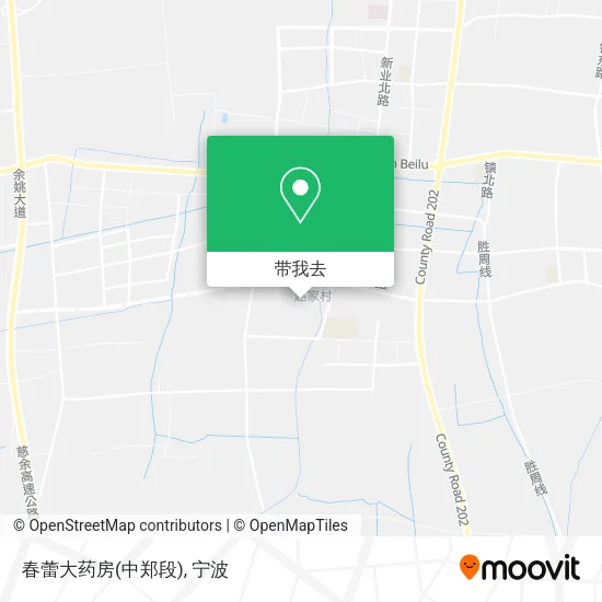 春蕾大药房(中郑段)地图