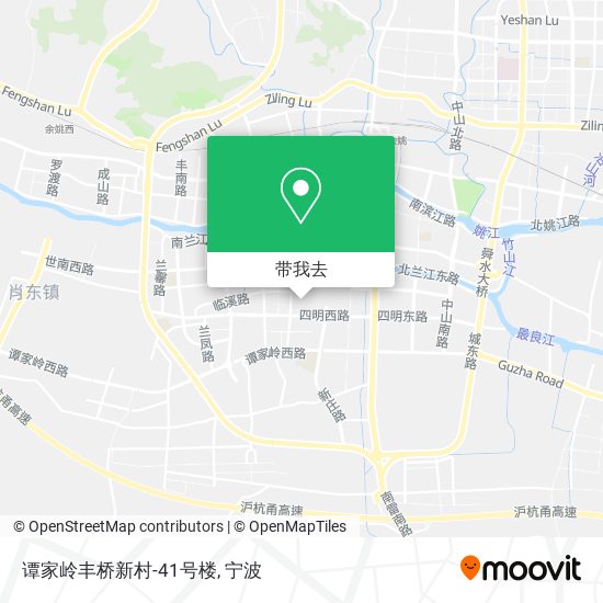 谭家岭丰桥新村-41号楼地图