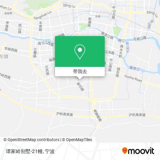 谭家岭别墅-21幢地图
