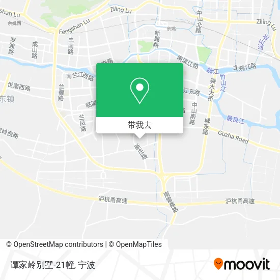 谭家岭别墅-21幢地图