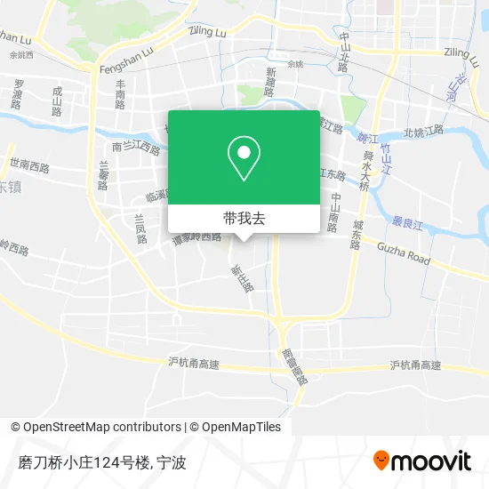 磨刀桥小庄124号楼地图