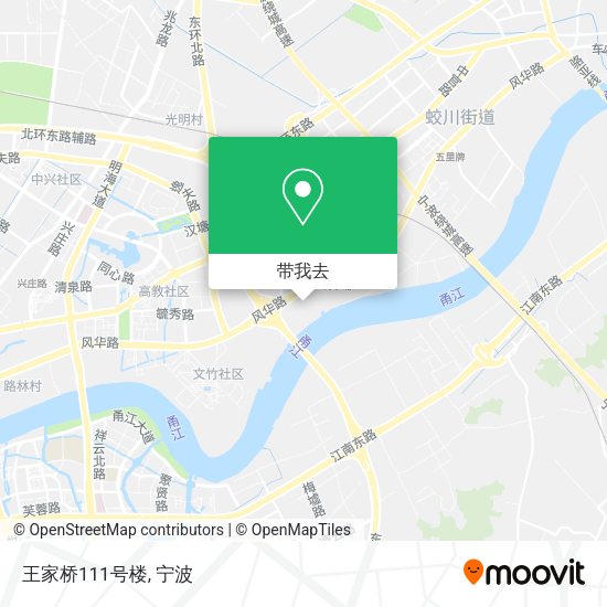 王家桥111号楼地图