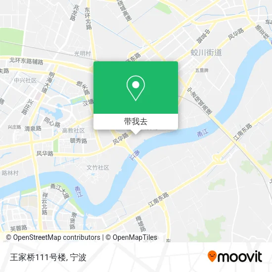 王家桥111号楼地图