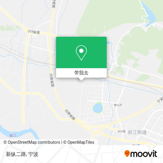 新纵二路地图