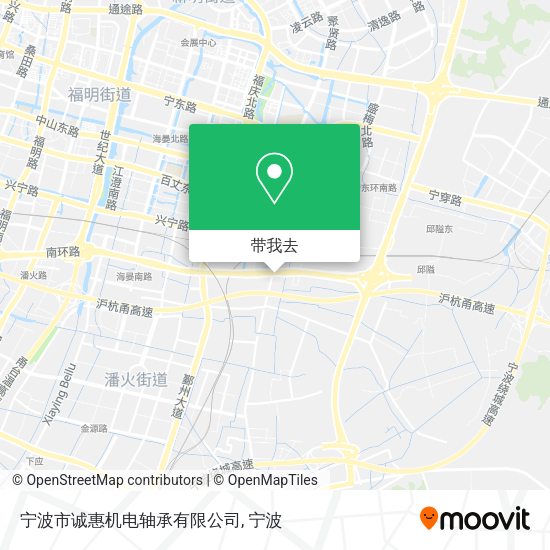 宁波市诚惠机电轴承有限公司地图